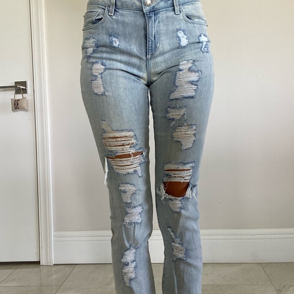 Distressed skinny Hidden Jeans - Picture 2 of 16